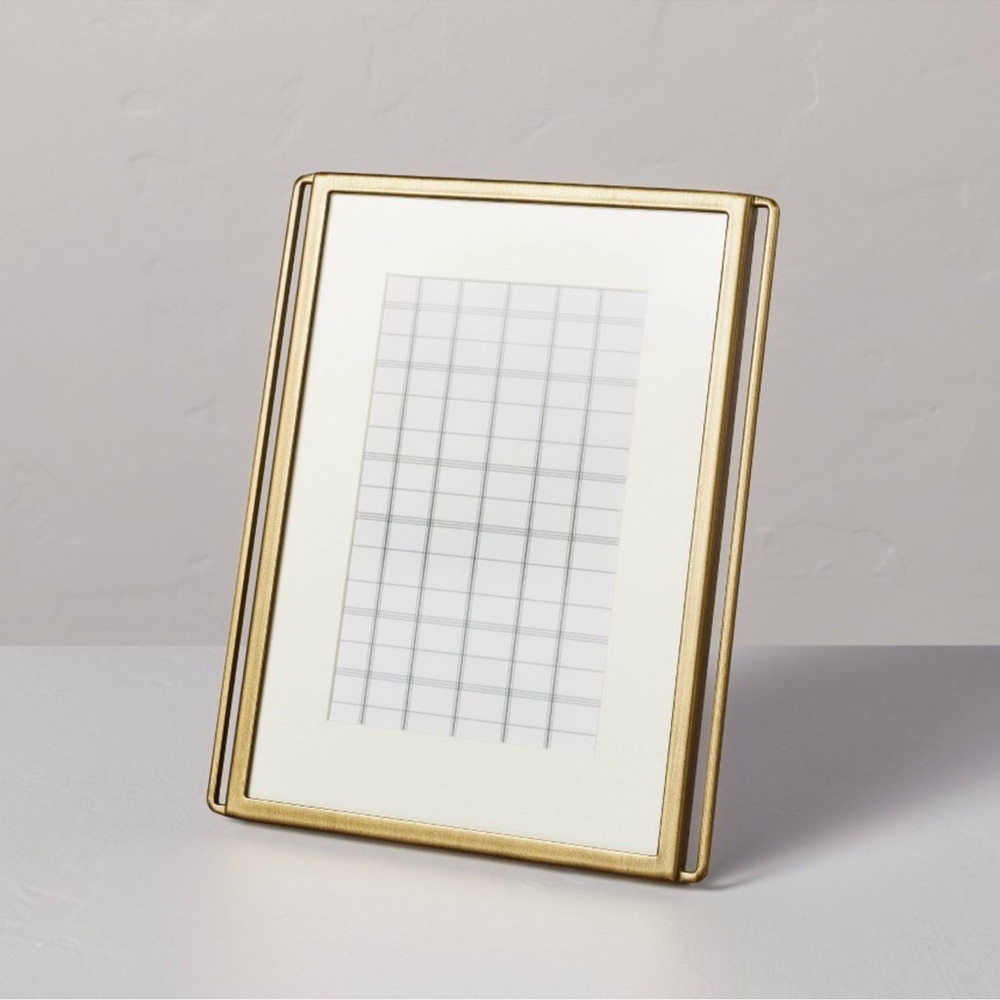 4”x6” Wire-Edge Brass Picture Frame - Hearth & Hand™ with Magnolia